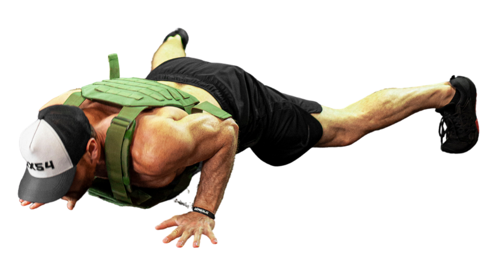 Coach Wil demonstrando progressão do burpee